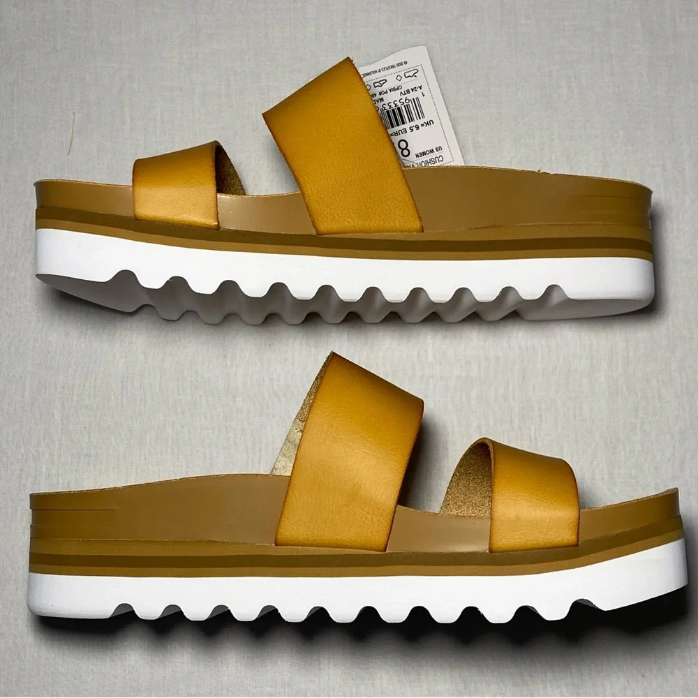 NIB Reef Cushion Vista Hi Platform Sandal Natural color Size 8.5 - Picture 8 of 12